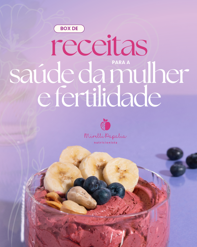 Capa Box de Receitas para a Saúde da Mulher